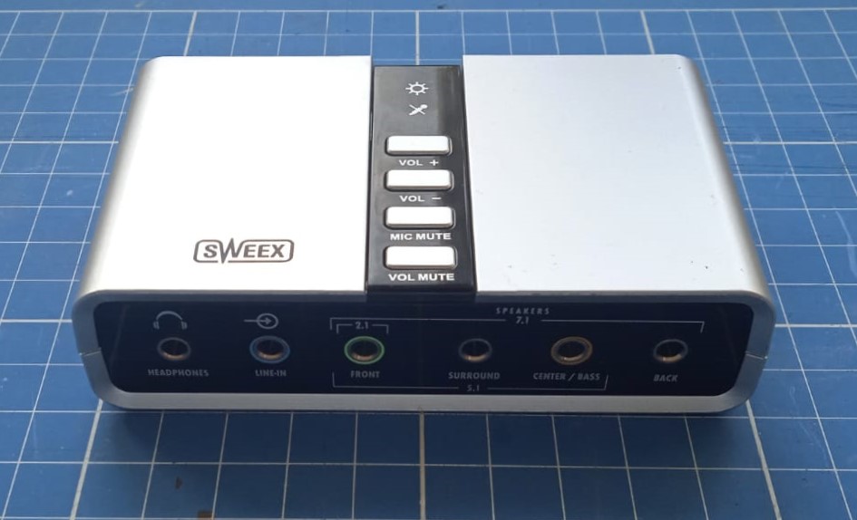 SWEEX 7.1 External USB Sound Card